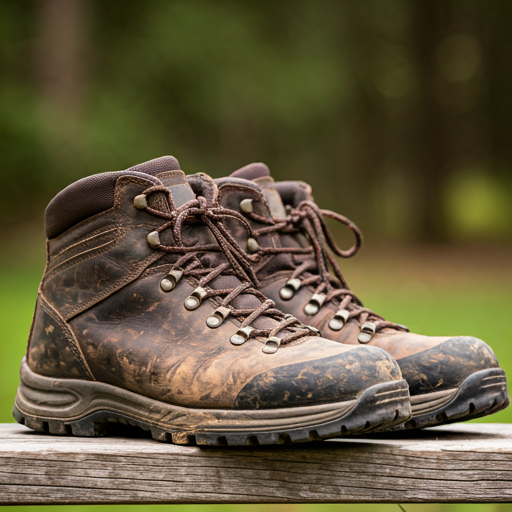 image of Leather Hiking Boots